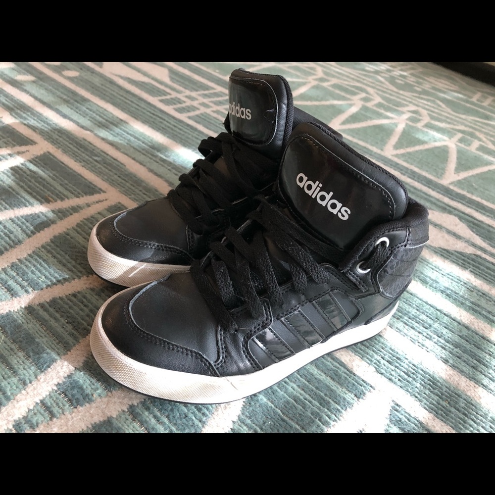 adidas Black High-Top Sneakers for Women